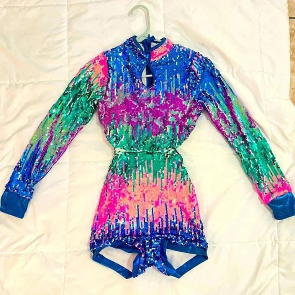 Women’s Sequin Leotard SIZE 2